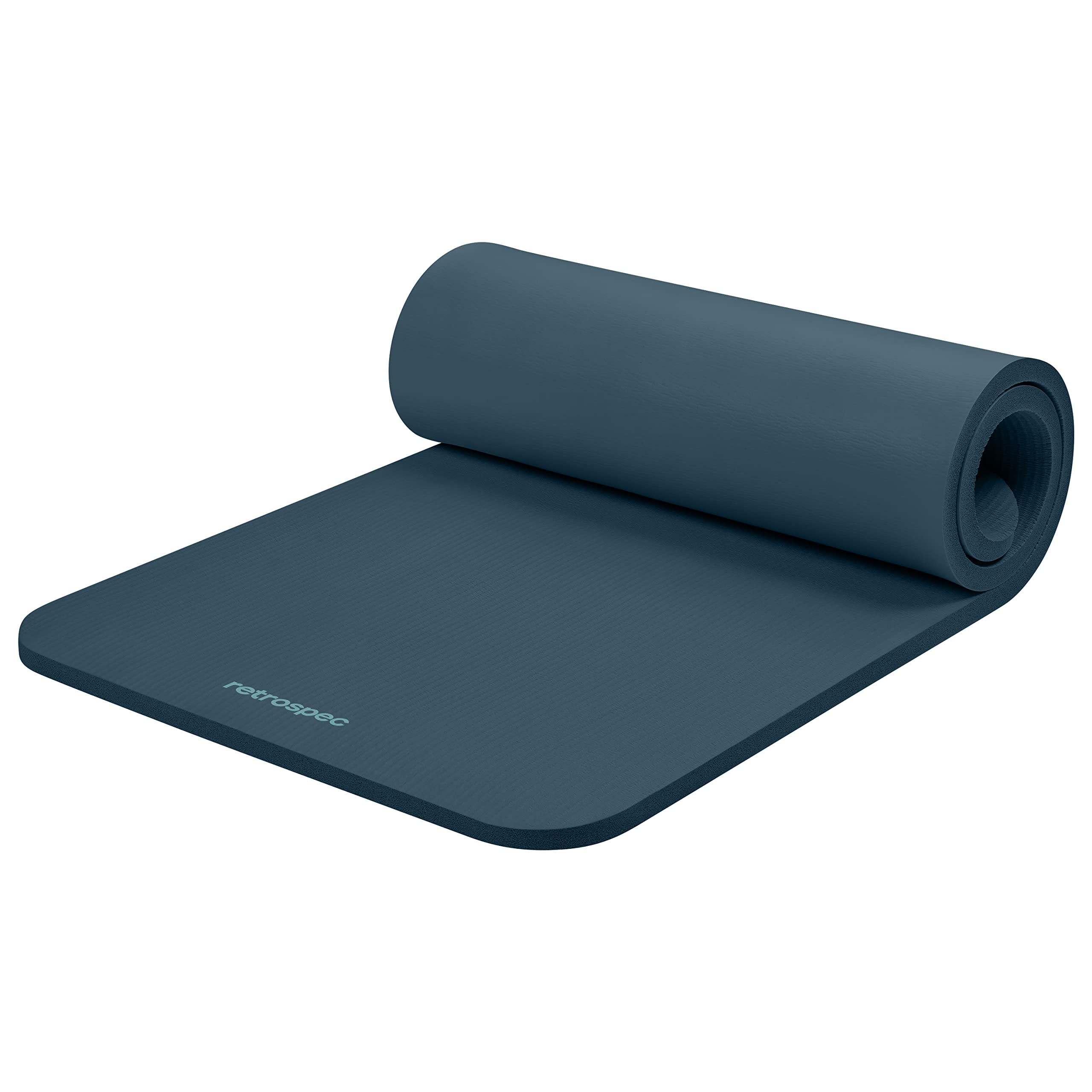 1-Inch Thick Non-Slip Yoga Mat with Carry Strap