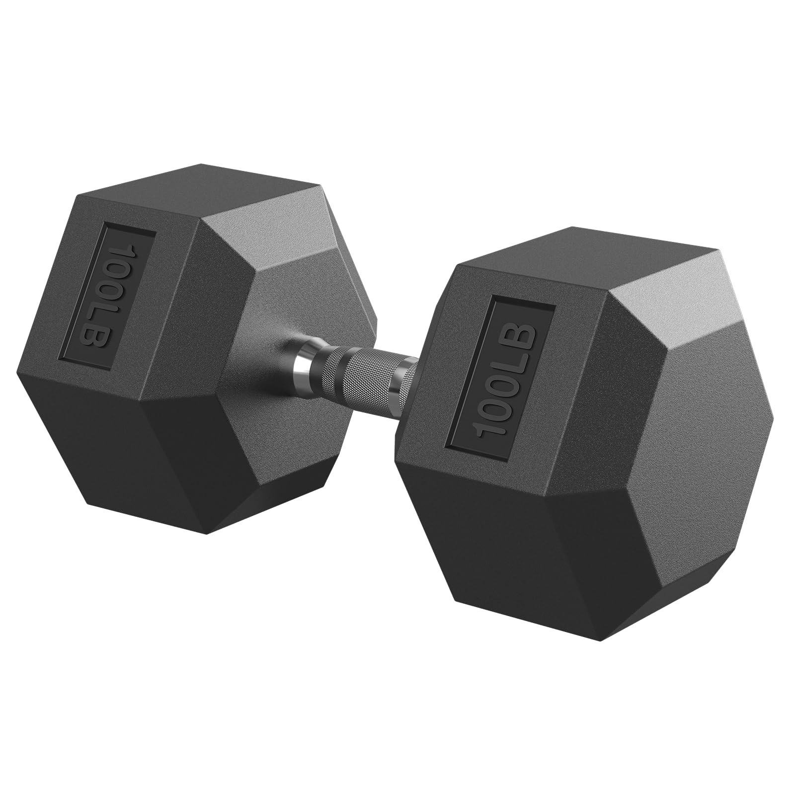 Adjustable Rubber Hex Dumbbell Set