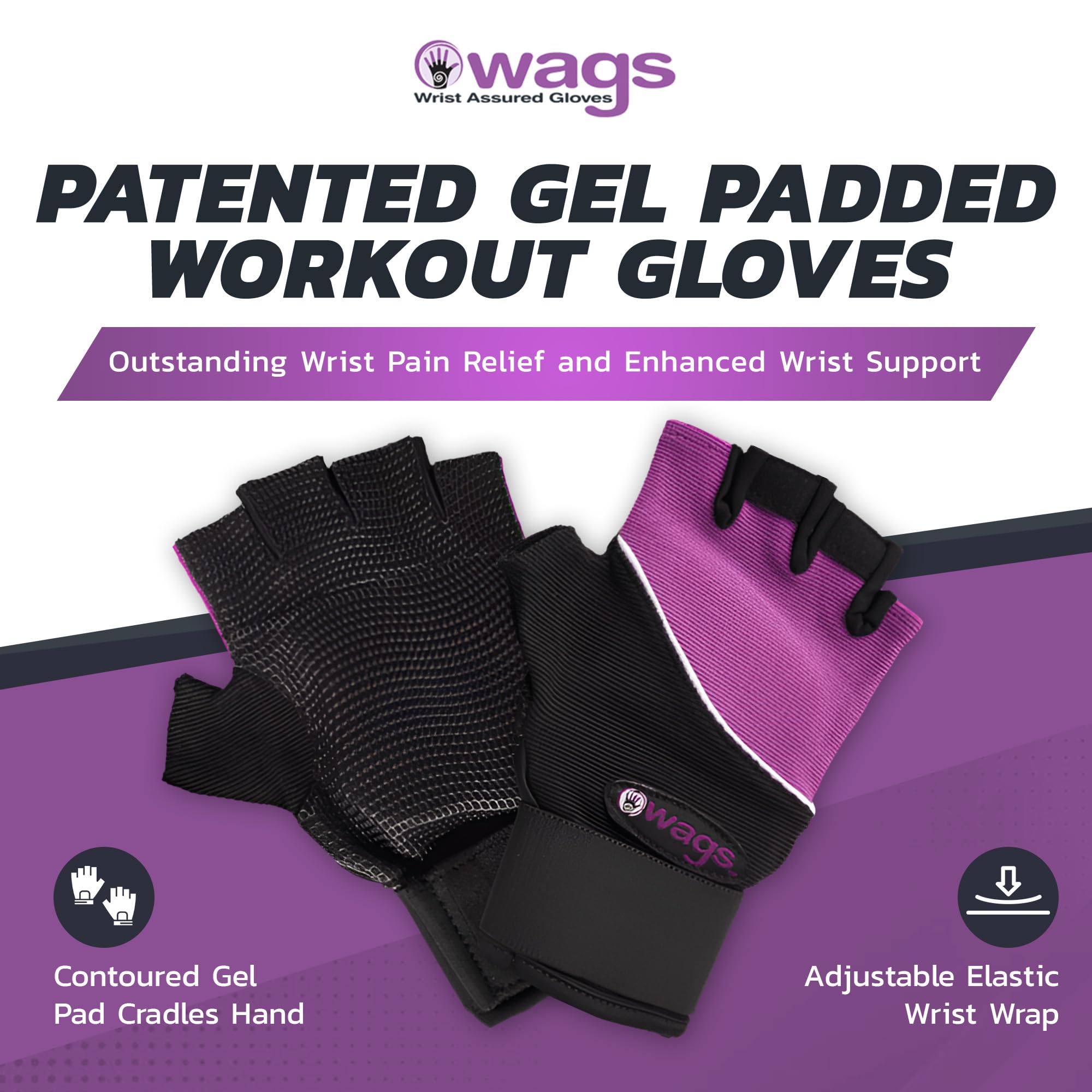 Weightlifting Gloves with Wrist Support