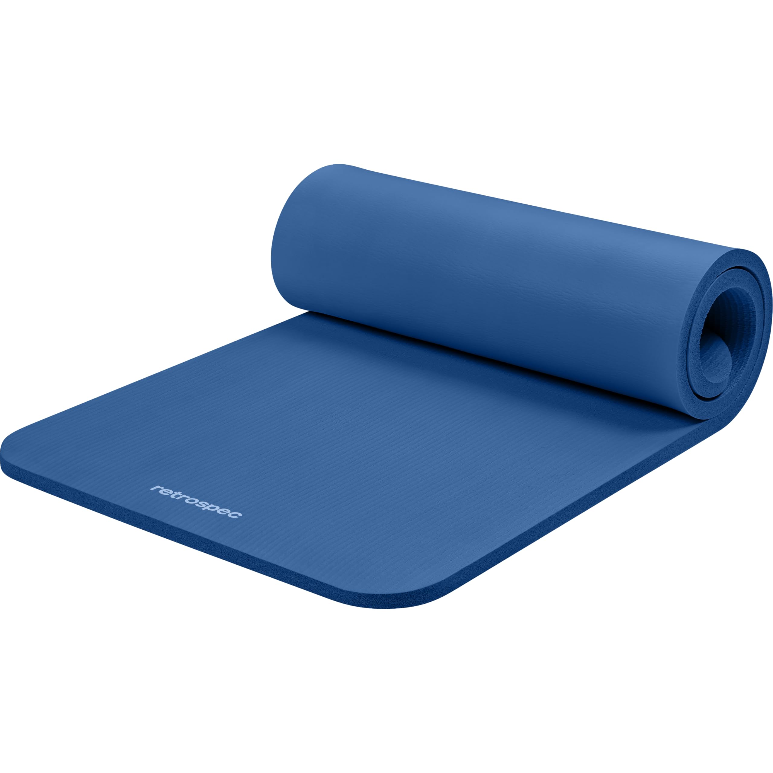 1-Inch Thick Non-Slip Yoga Mat with Carry Strap