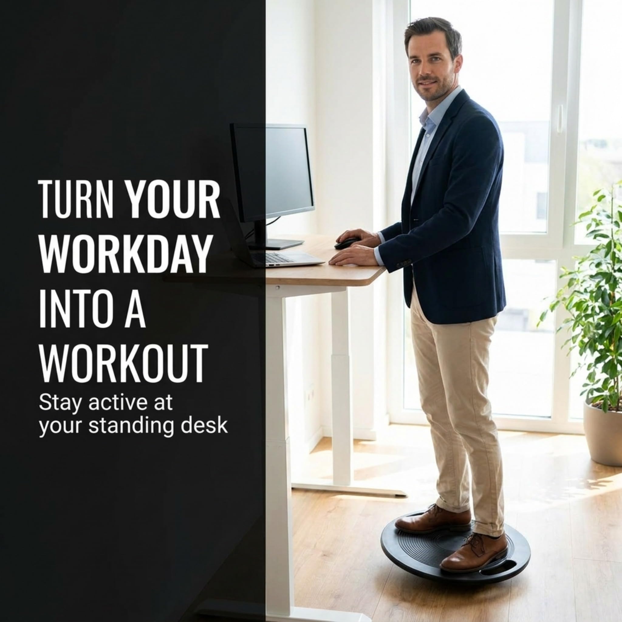 Wobble Balance Board for Stability Training