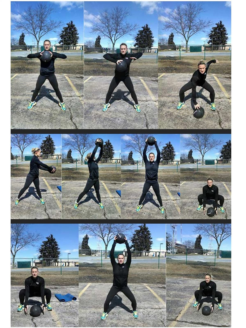 Textured Slam Ball for Strength Training