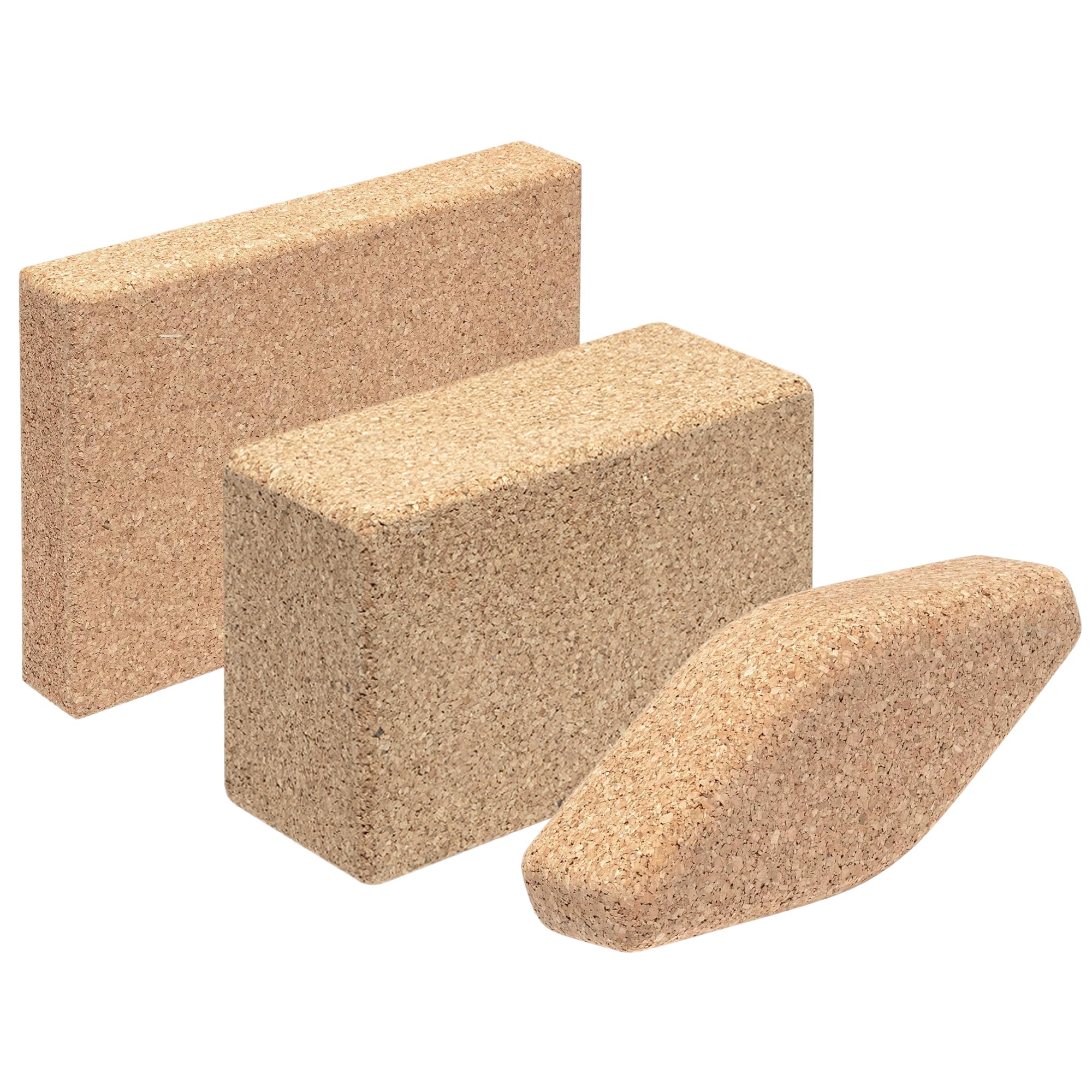 Cork Yoga Block Set for Yoga and Pilates