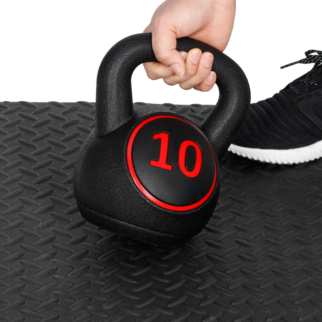 Kettlebell Set with Storage Rack