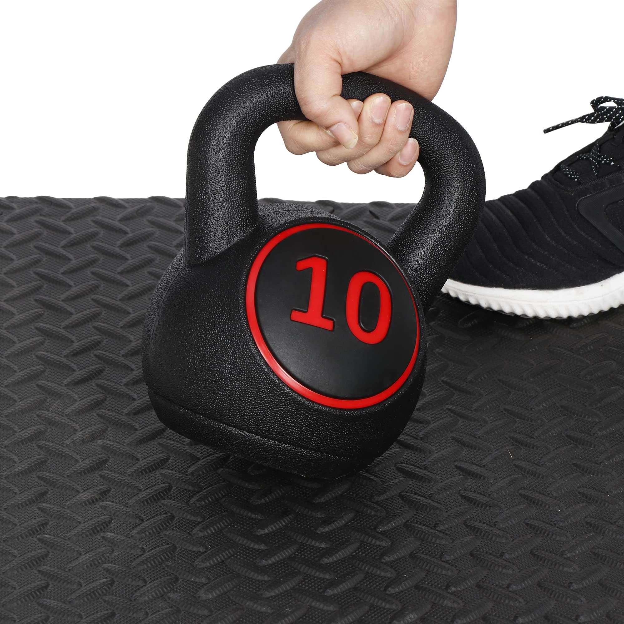 Kettlebell Set with Storage Rack
