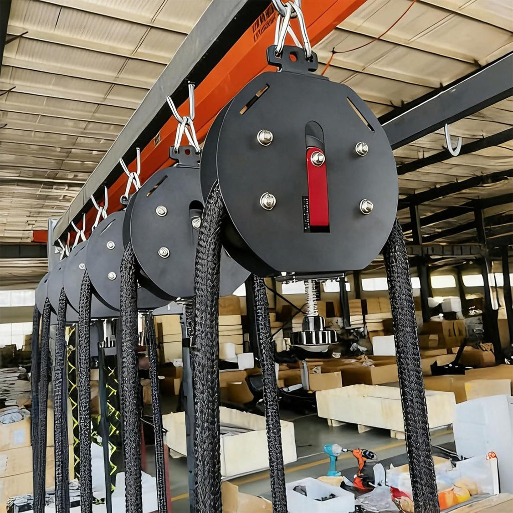 Endless Rope Resistance Trainer with Pulley System