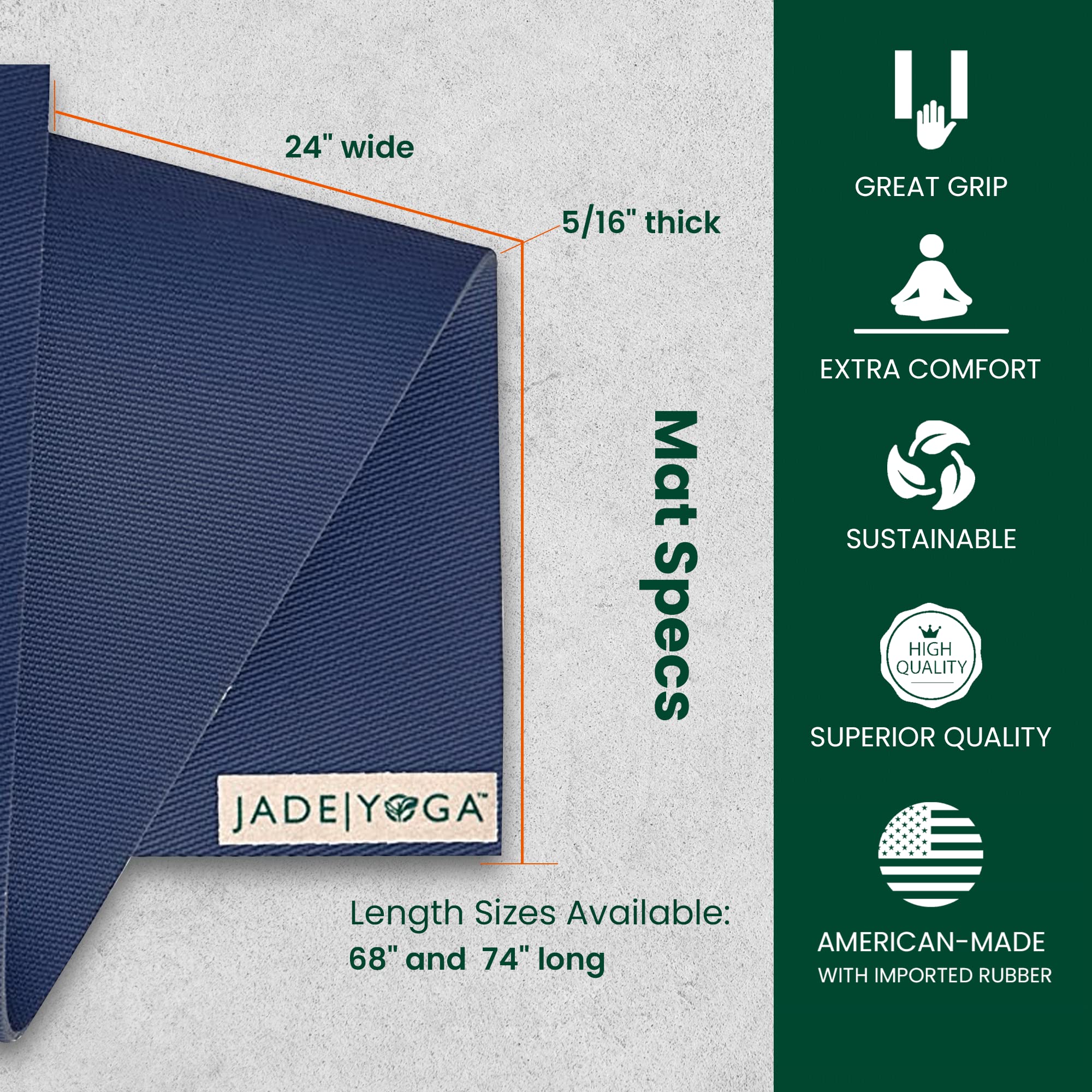 Extra Grip Non-Slip Yoga Mat