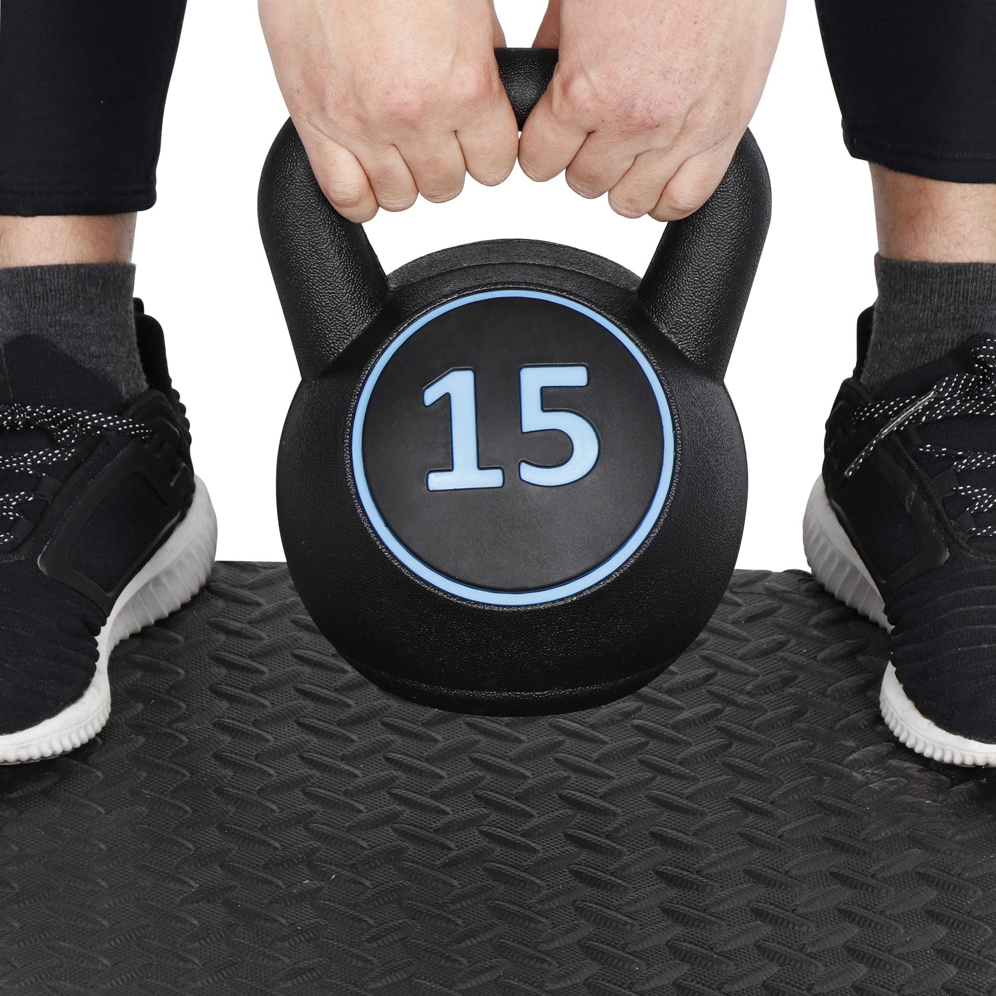 Kettlebell Set with Storage Rack