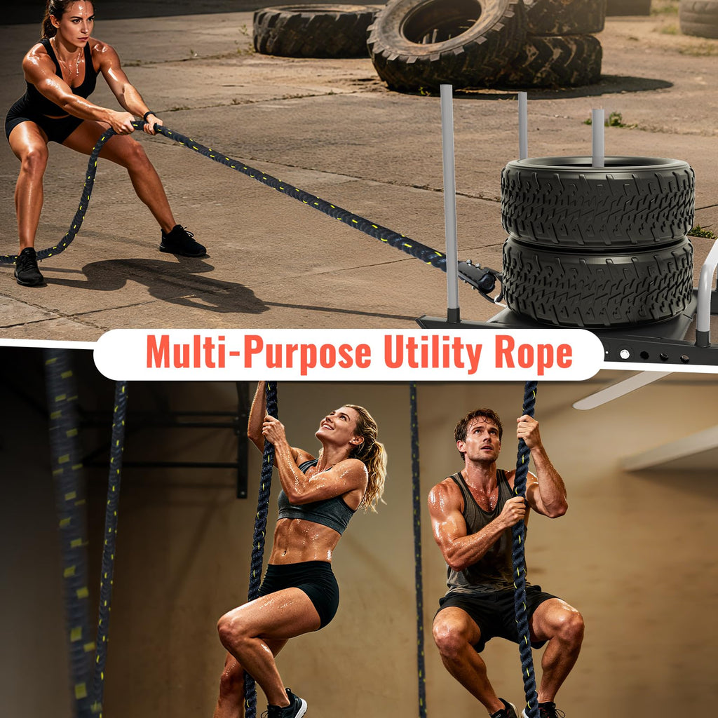Weight Sled Pulling Rope for Strength Training