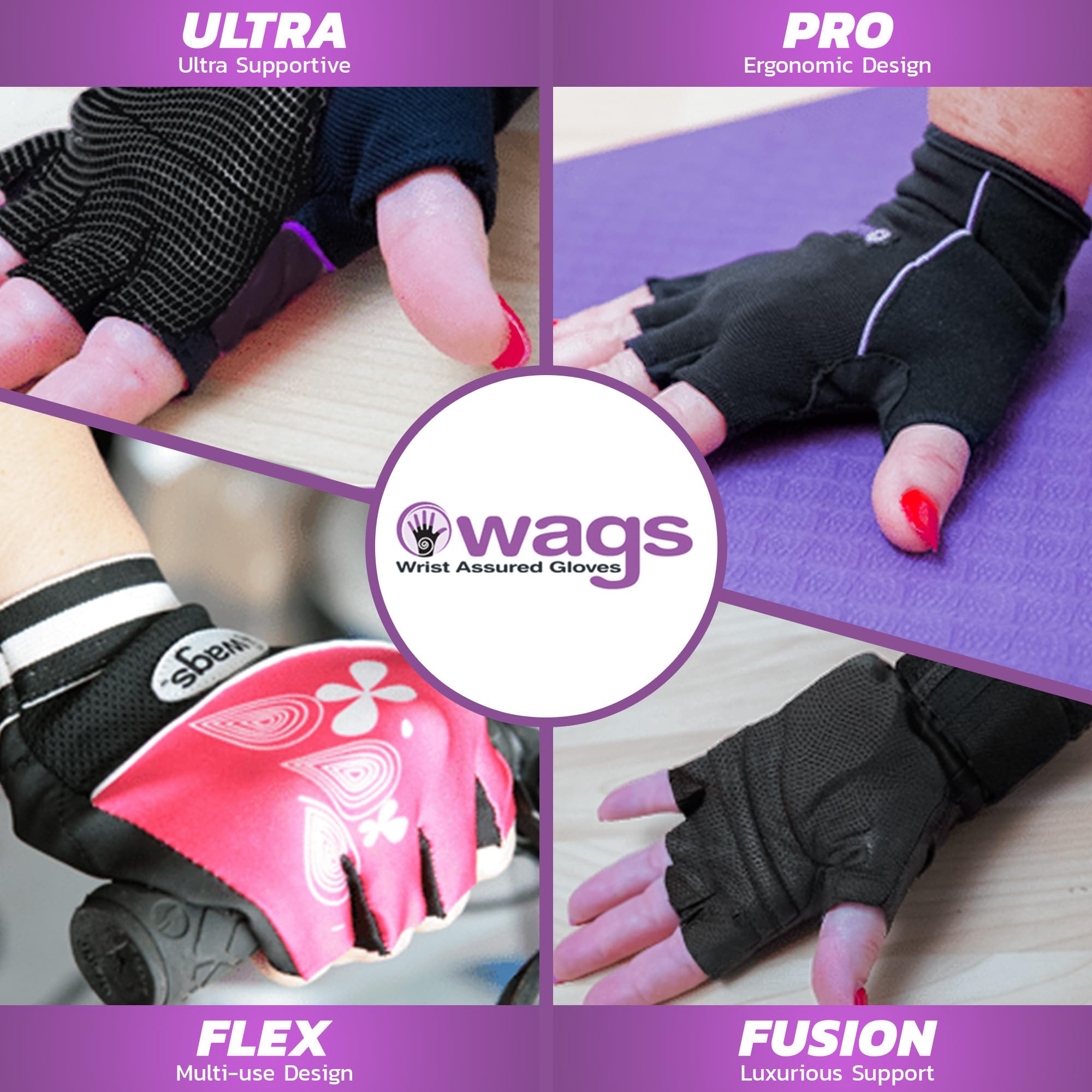 Weightlifting Gloves with Wrist Support