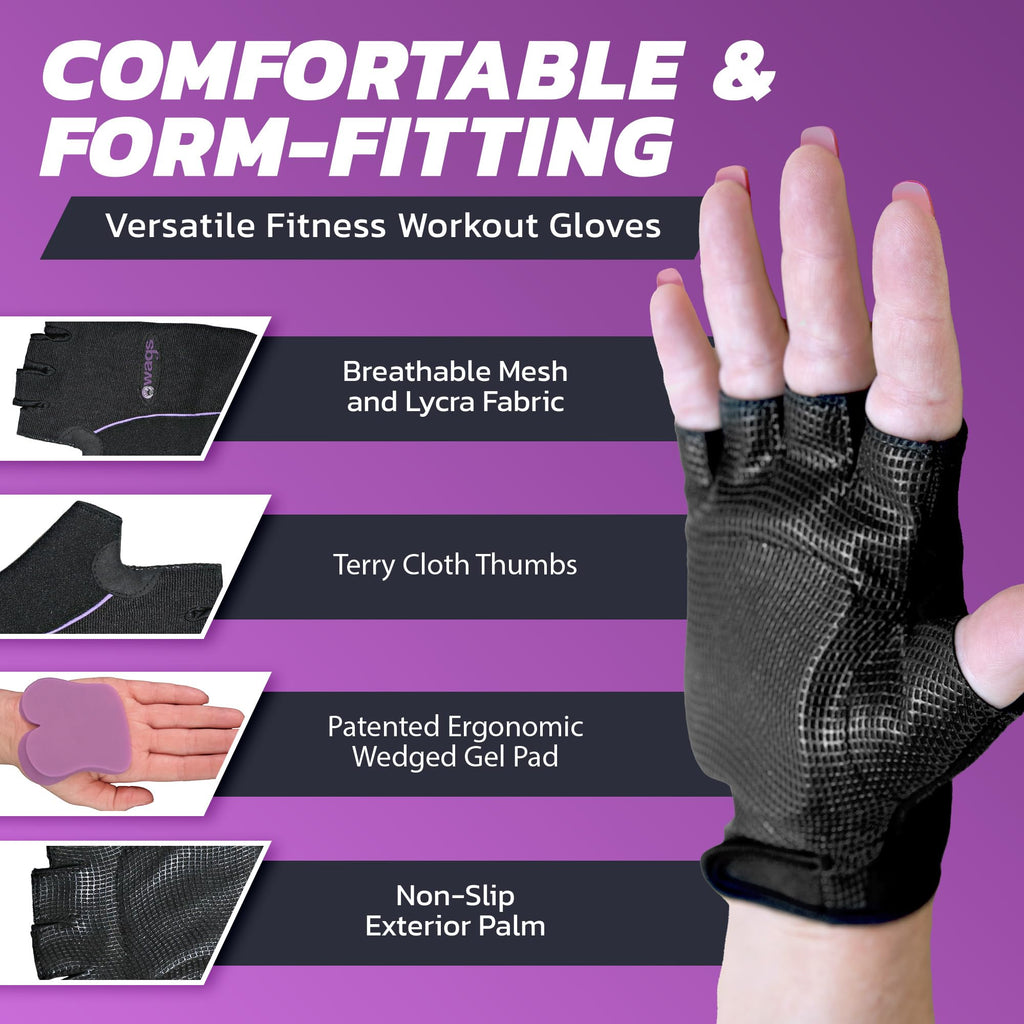 Fitness Gloves with Wrist Support for Strength Training