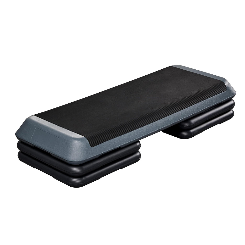 Yaheetech 43in Aerobic Step Platform, 3-Level Adjustable Workout Bench