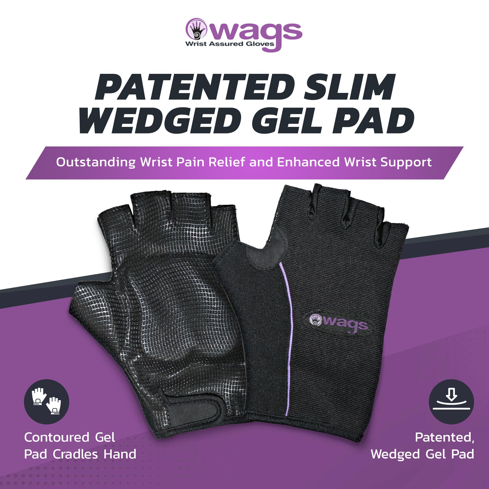 Fitness Gloves with Wrist Support for Strength Training