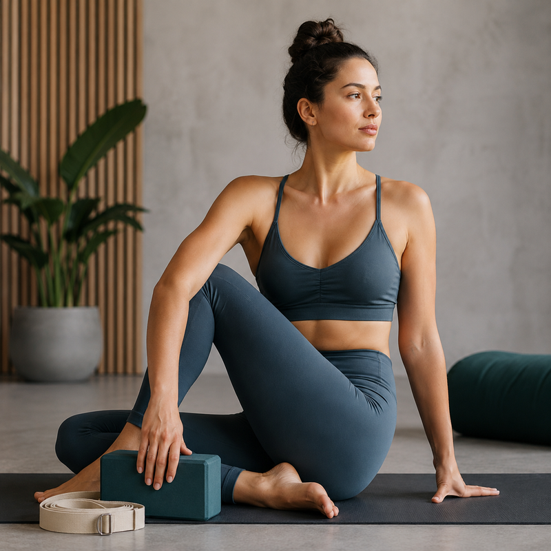 Yoga Blocks and Props